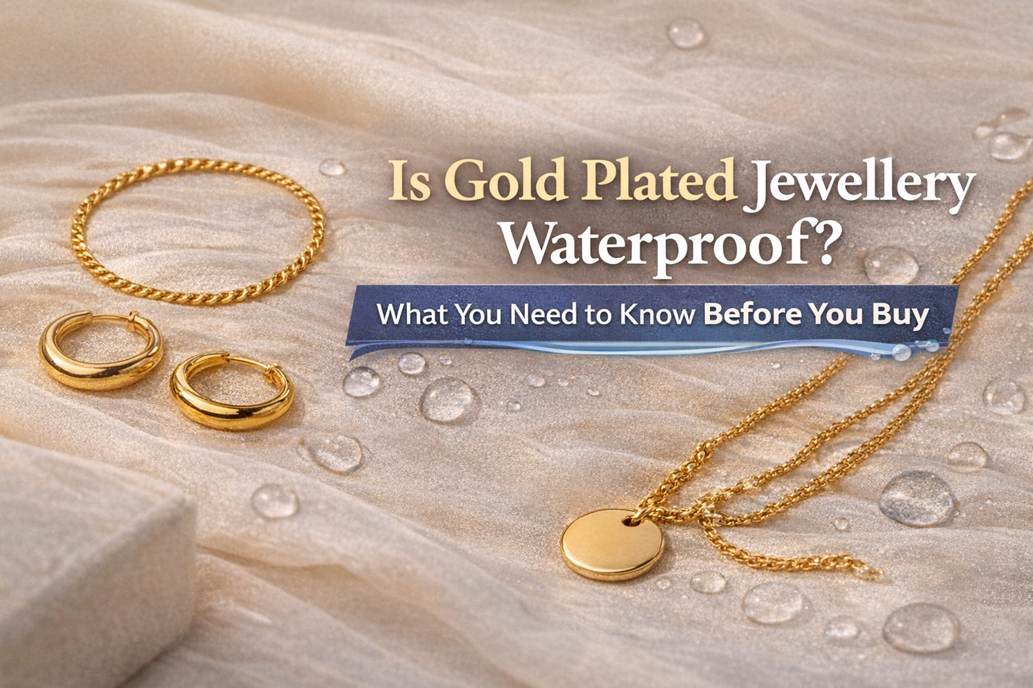 Is Gold Plated Jewellery Waterproof? What You Need to Know Before You Buy (Australia Guide)