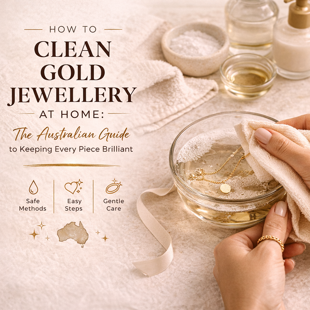 How to Clean Gold Jewellery at Home: The Australian Guide to Keeping Every Piece Brilliant