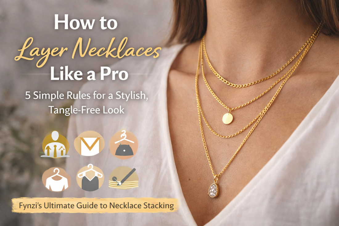 How to Layer Necklaces Like a Pro: The Ultimate Gold Jewellery Styling Guide for Australian Women