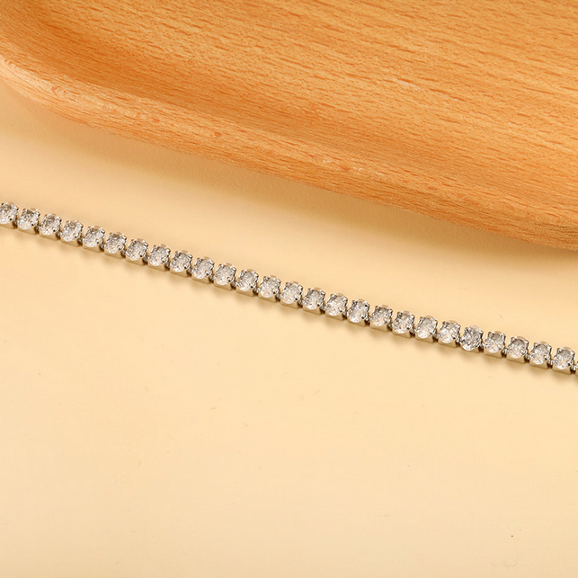 Multicolor Gemstone Tennis Bracelet | Tarnish-Free Oval CZ & Gold Plated